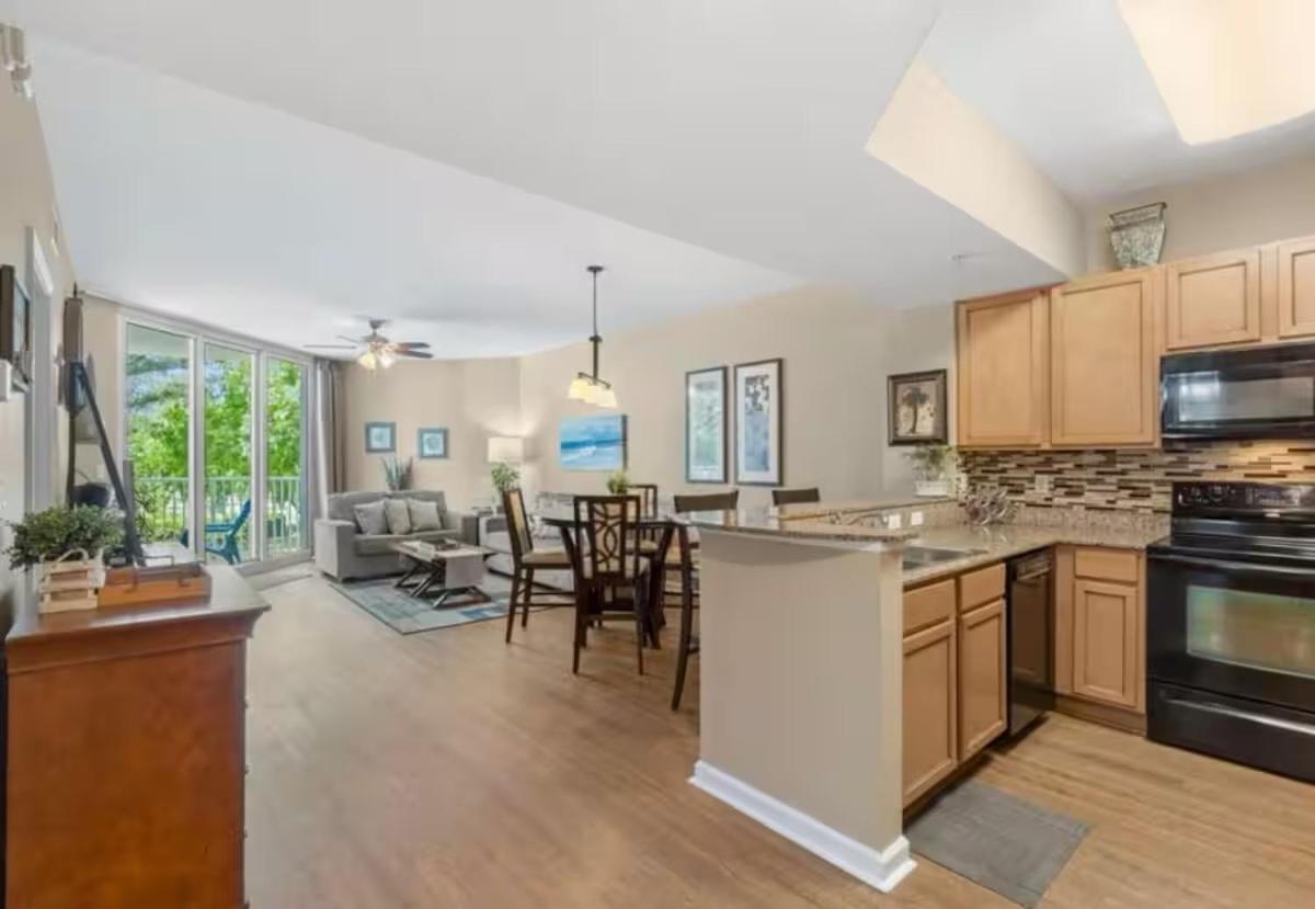 Two-Bedroom Apartment Balcony