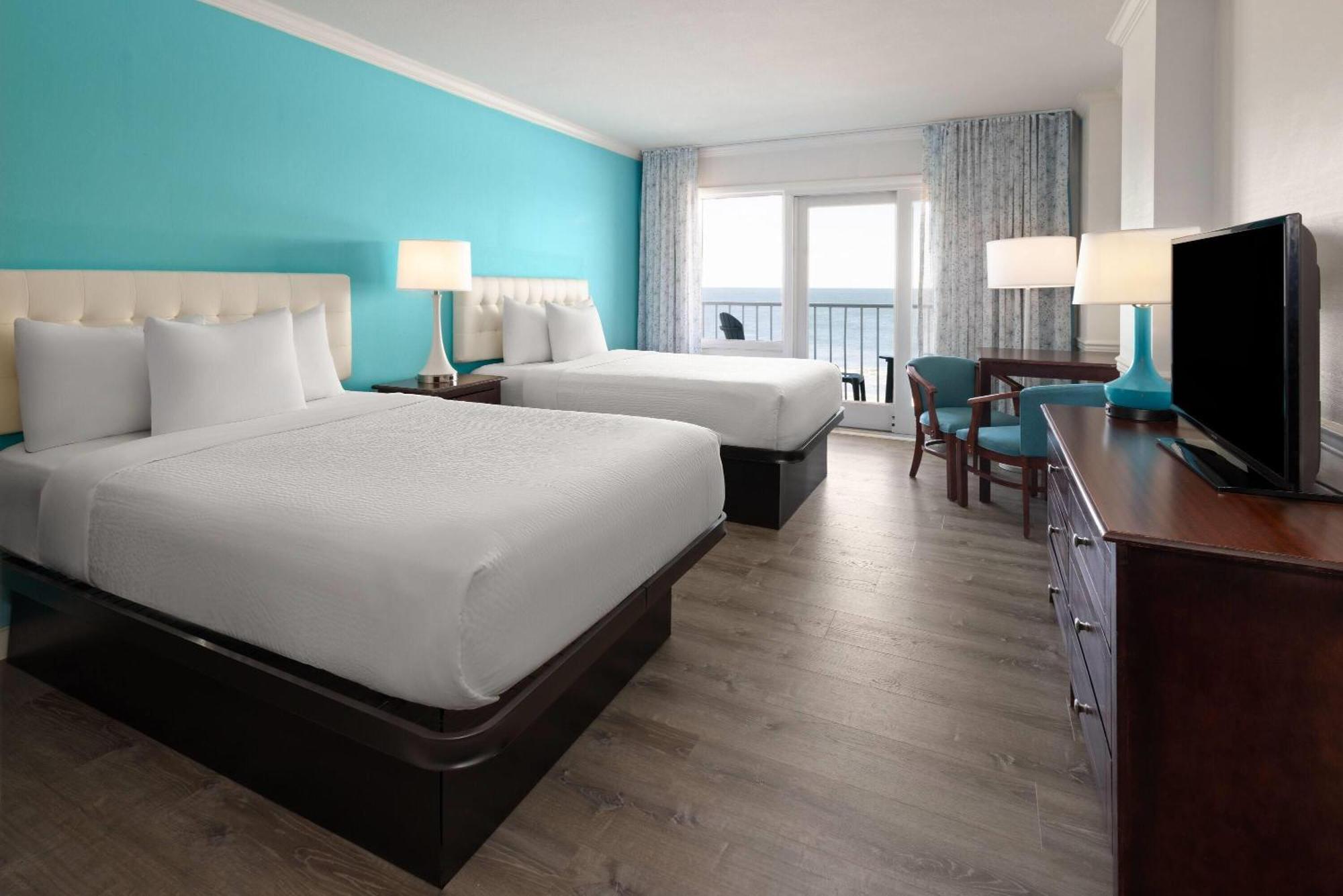 Oceanfront Room Two Double Beds Non Smoking
