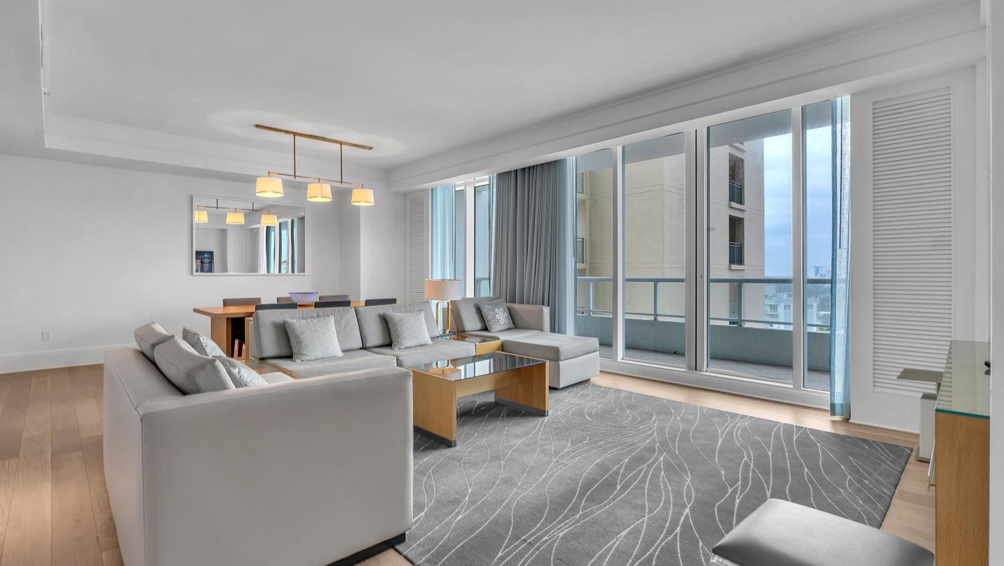 Two-Bedroom Deluxe Apartment Balcony