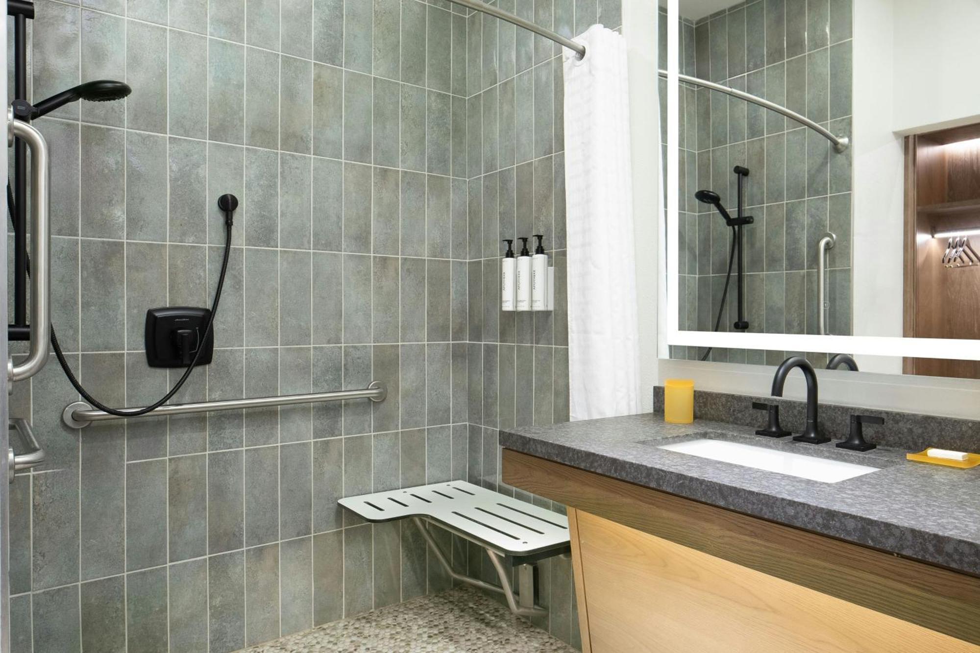 King Room Sofa Bed or River View or Balcony Mobility or Hearing Accessible Transfer Shower