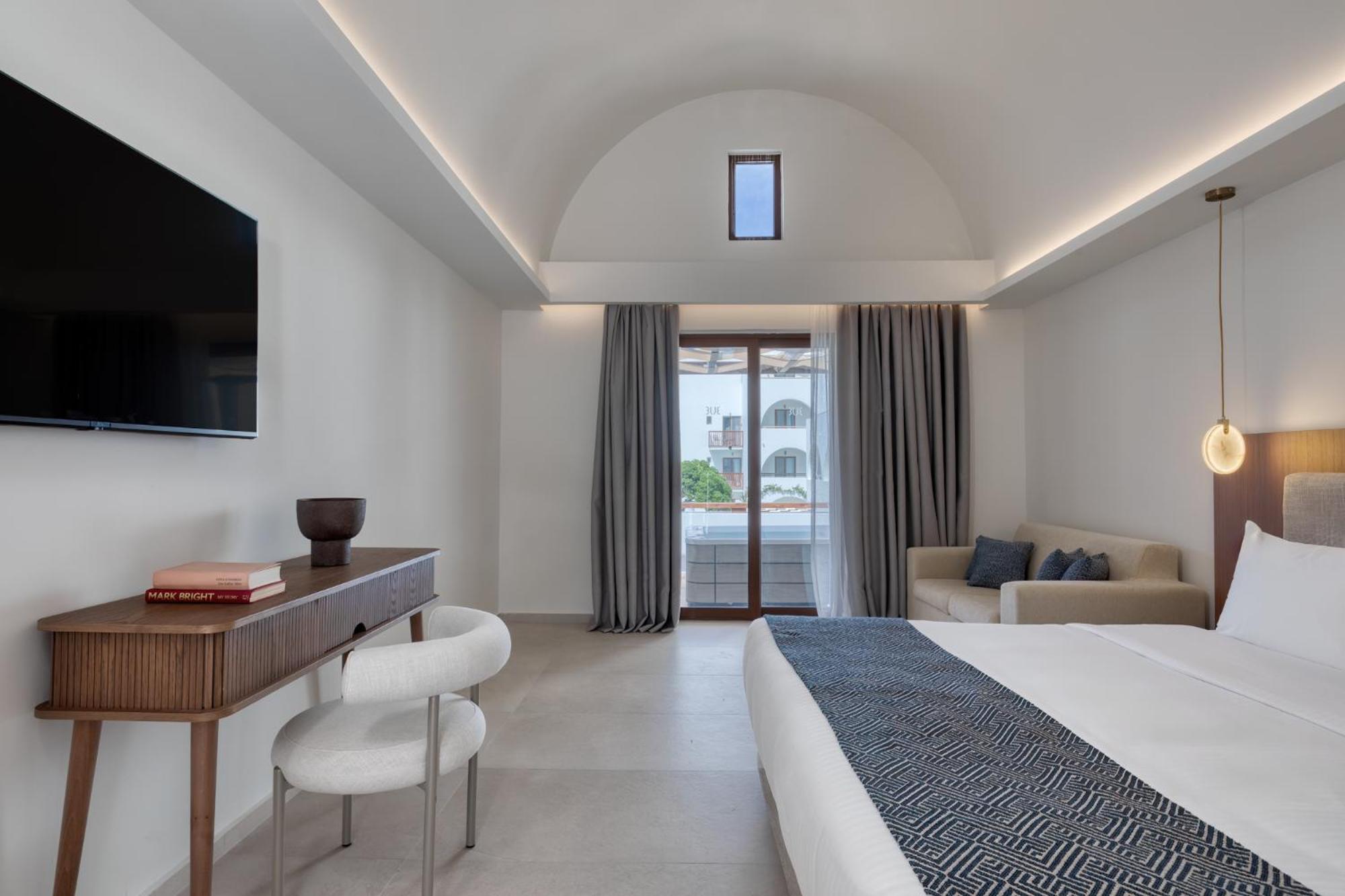 Apartament typu Junior Suite z widokiem na ogród
