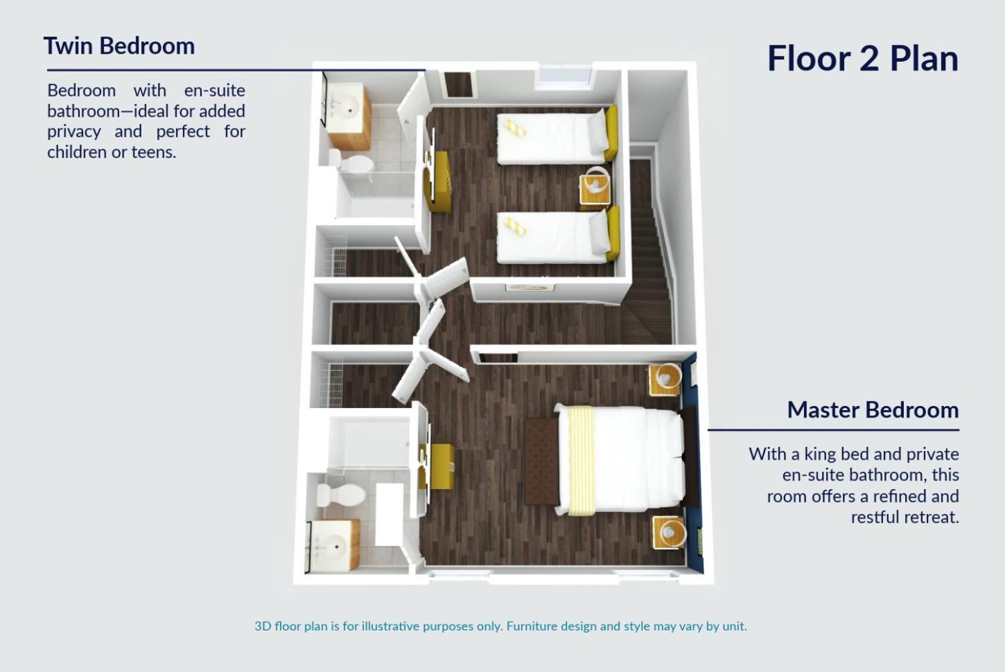 Two-Bedroom Villa Lake View