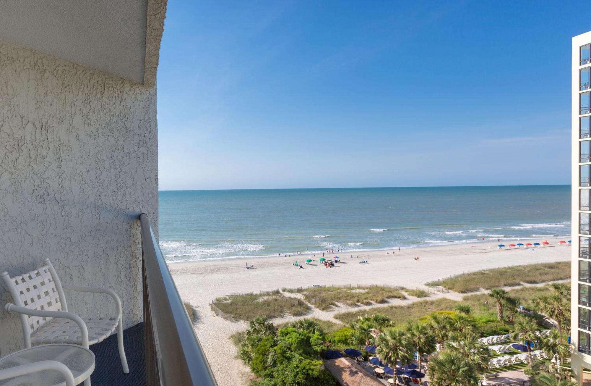 Premium One-Bedroom Suite Two Double Beds Ocean View