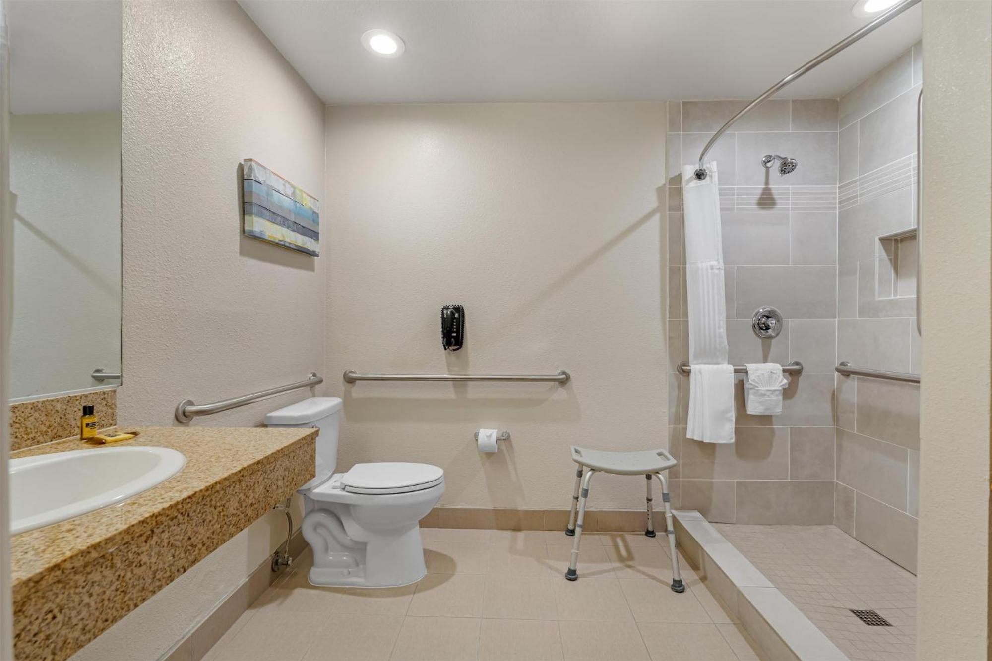 King Room Walk Shower Disability Access