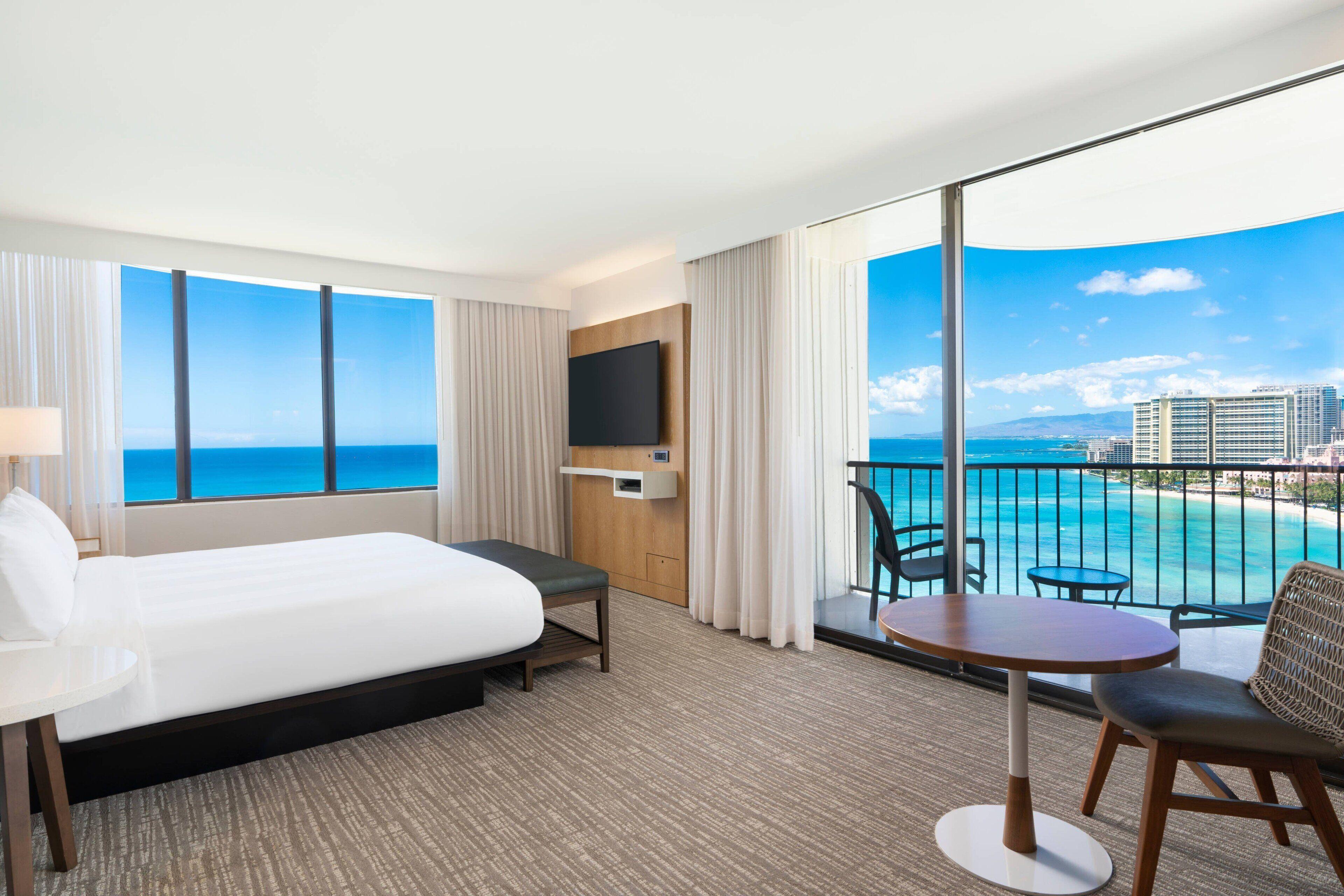 Junior Corner Suite Two Double Beds Oceanfront