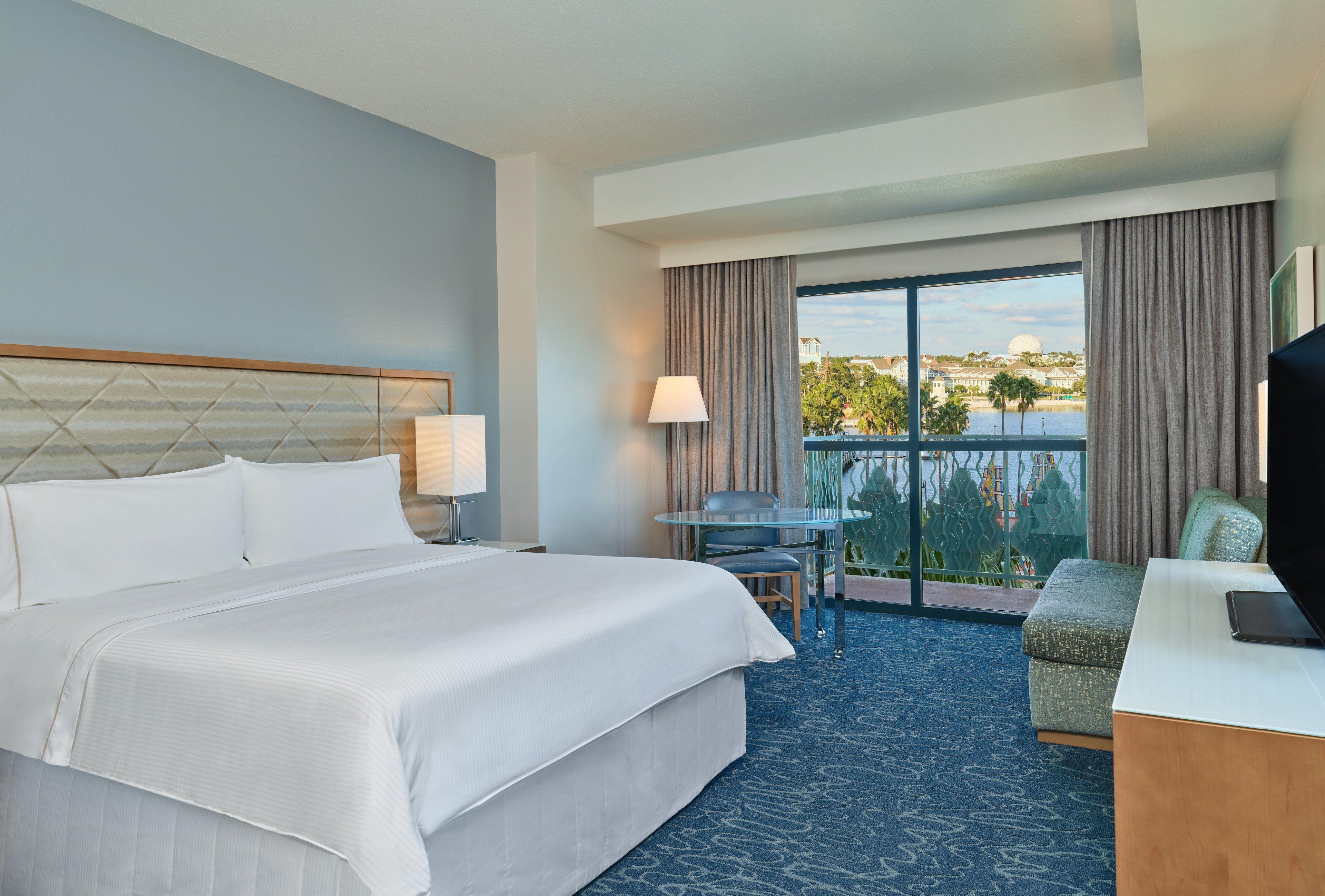 Firework Balcony Guest room 1 King Resort view Balcony Includes Early Entry To Disney Theme Parks