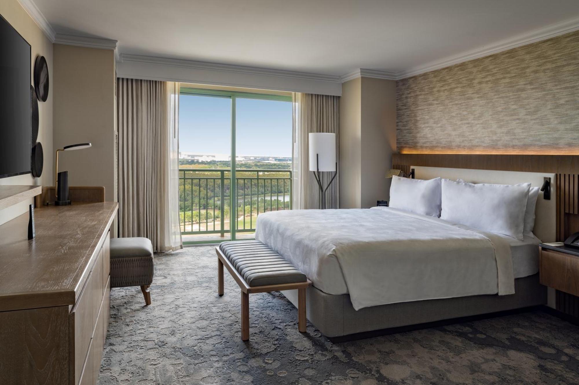 1 King Bed Lakefront View Hearing Accessible Guest Room