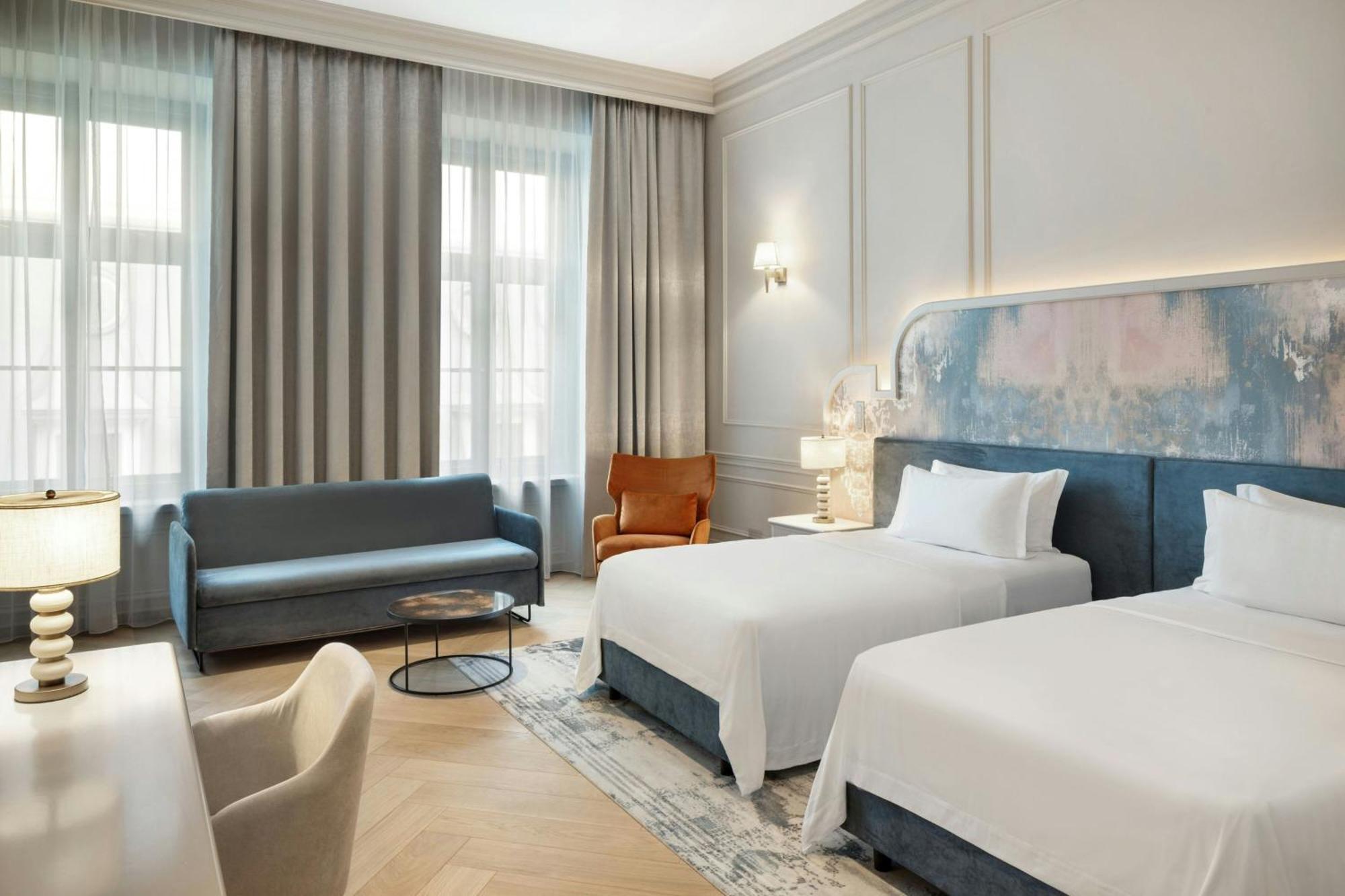 Apartament typu Junior Suite z 2 łóżkami pojedynczymi