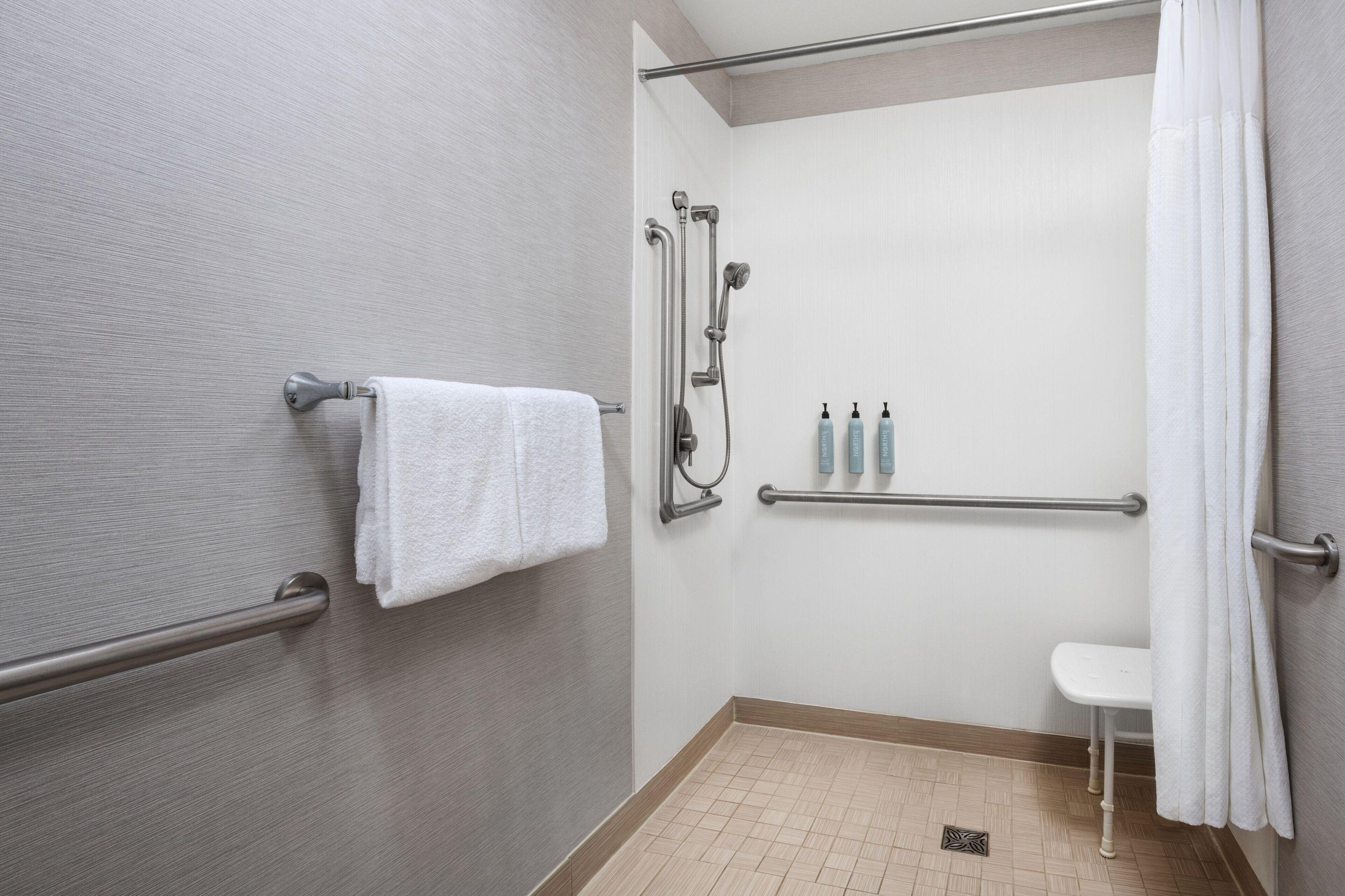 King Room Roll Shower Mobility Accessible