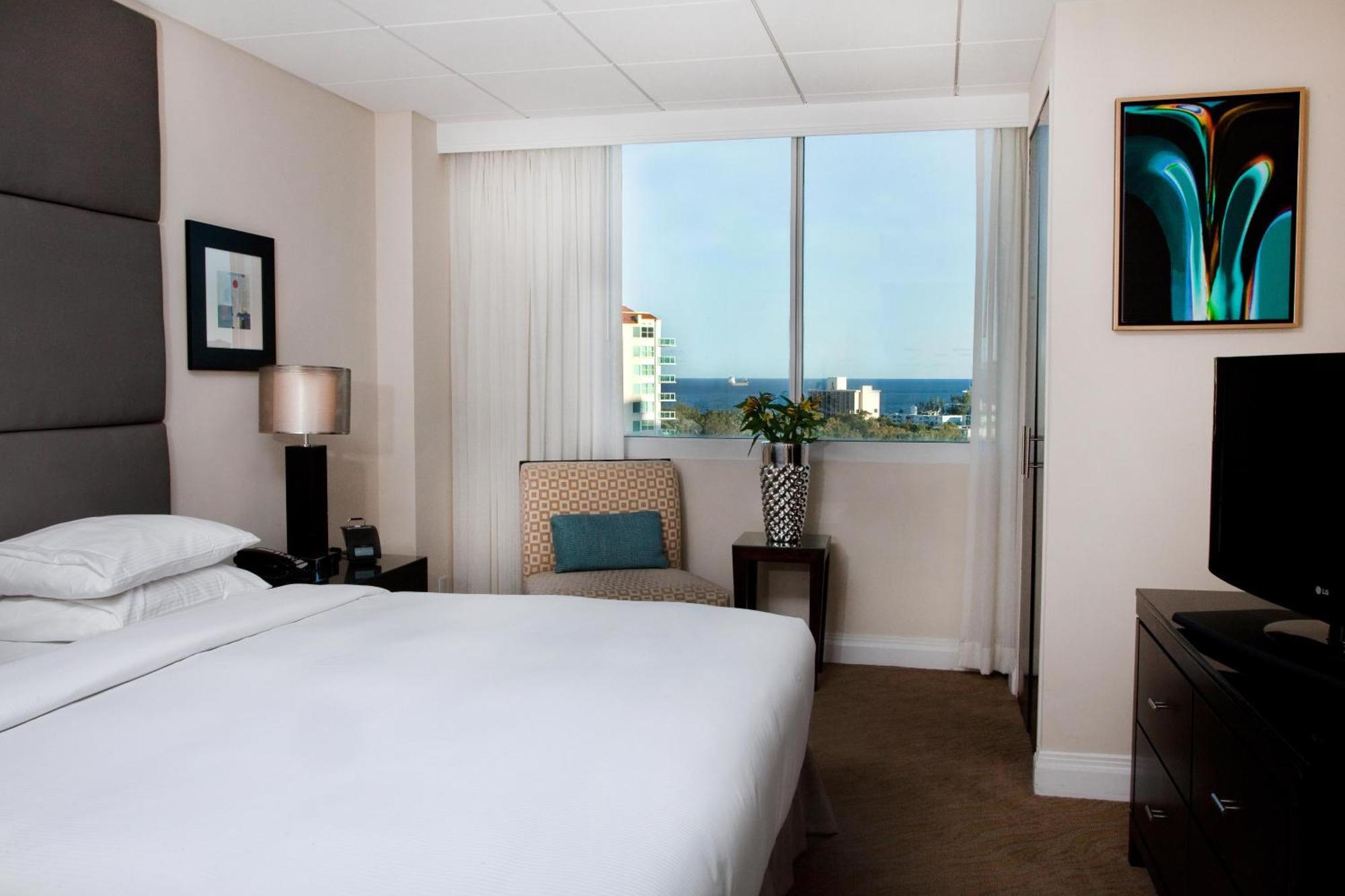 King Suite Roll Shower Water View