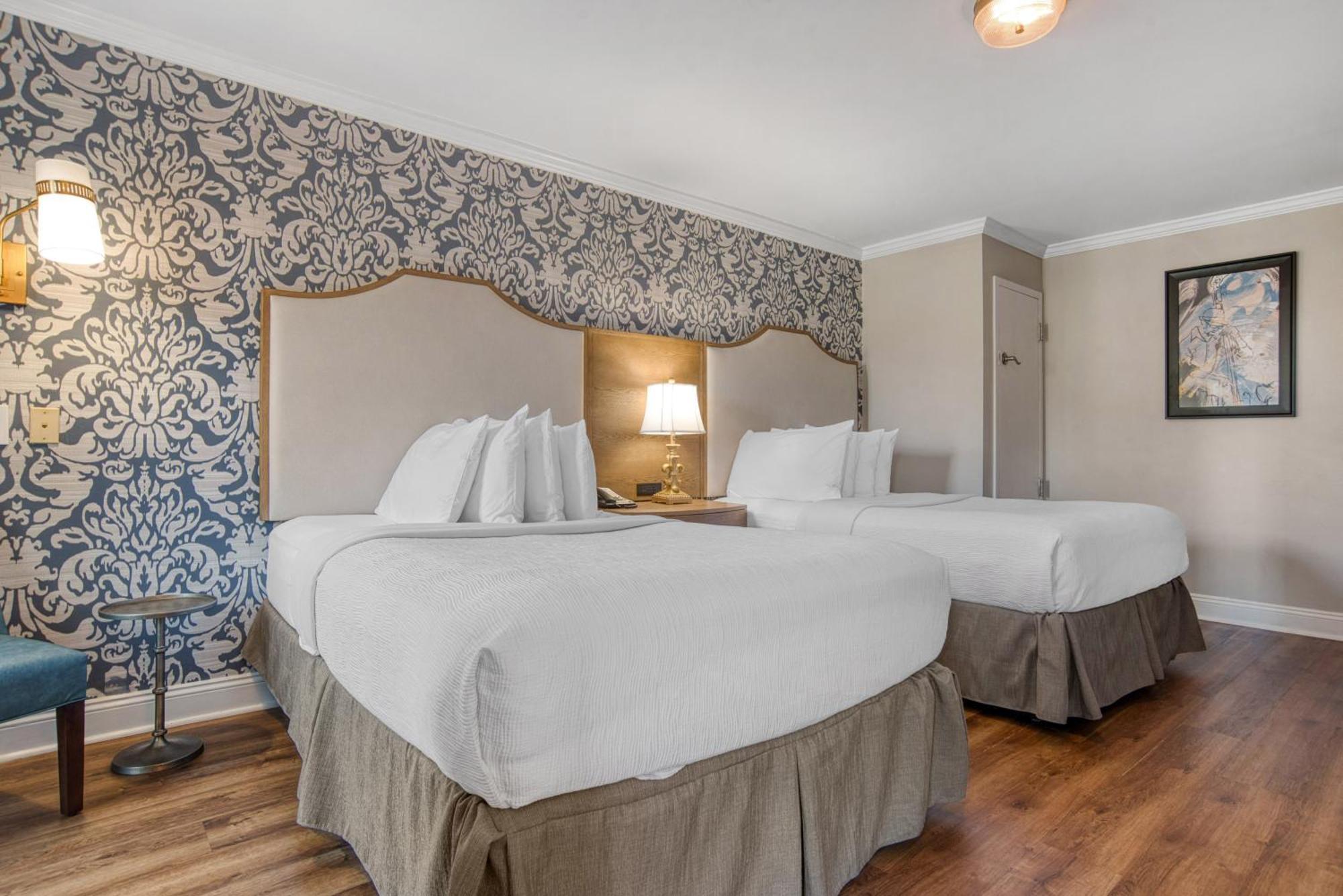Double Room Two Double Beds Roll Shower Disability Access