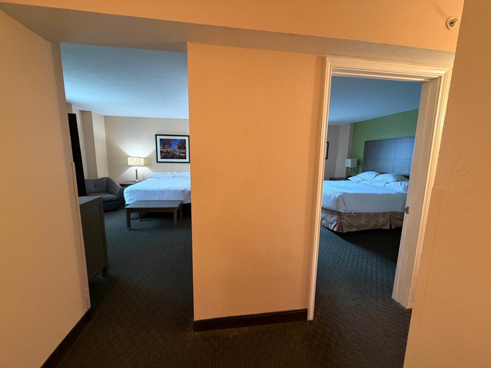 Two-Bedroom Suite One King Bed One Double Bed City View or Mobility Hearing Accessible or Non-Smoking