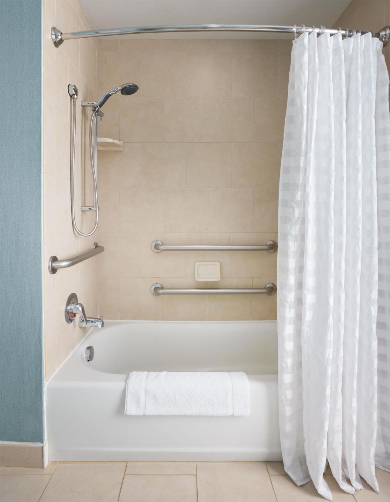 King Room Sofa Bed Accessible Tub Disability Access