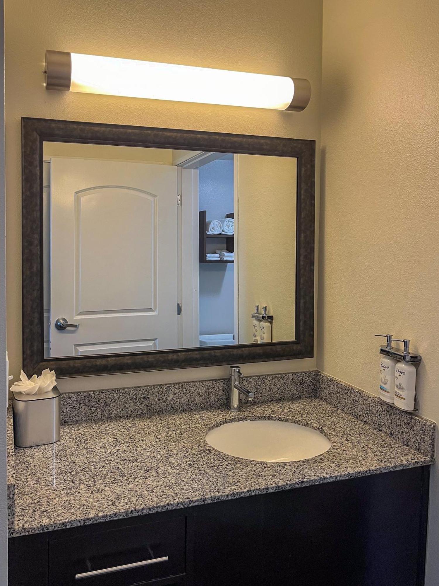 One-Bedroom Suite Roll Shower Mobility Accessible
