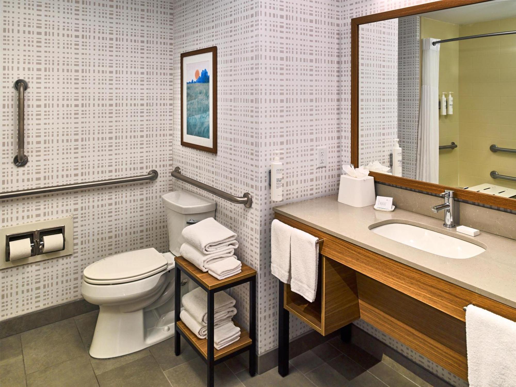 King Room Accessible Tub Mobility Hearing Access or Non-Smoking