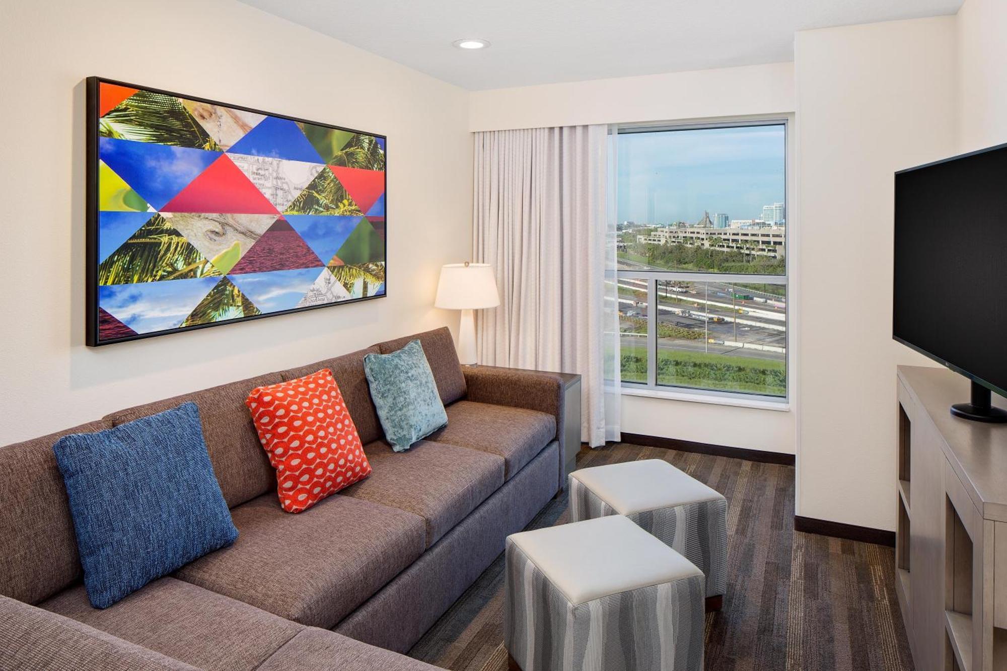 One-Bedroom Specialty Suite Two Queen Beds Kitchen Sofa Bed