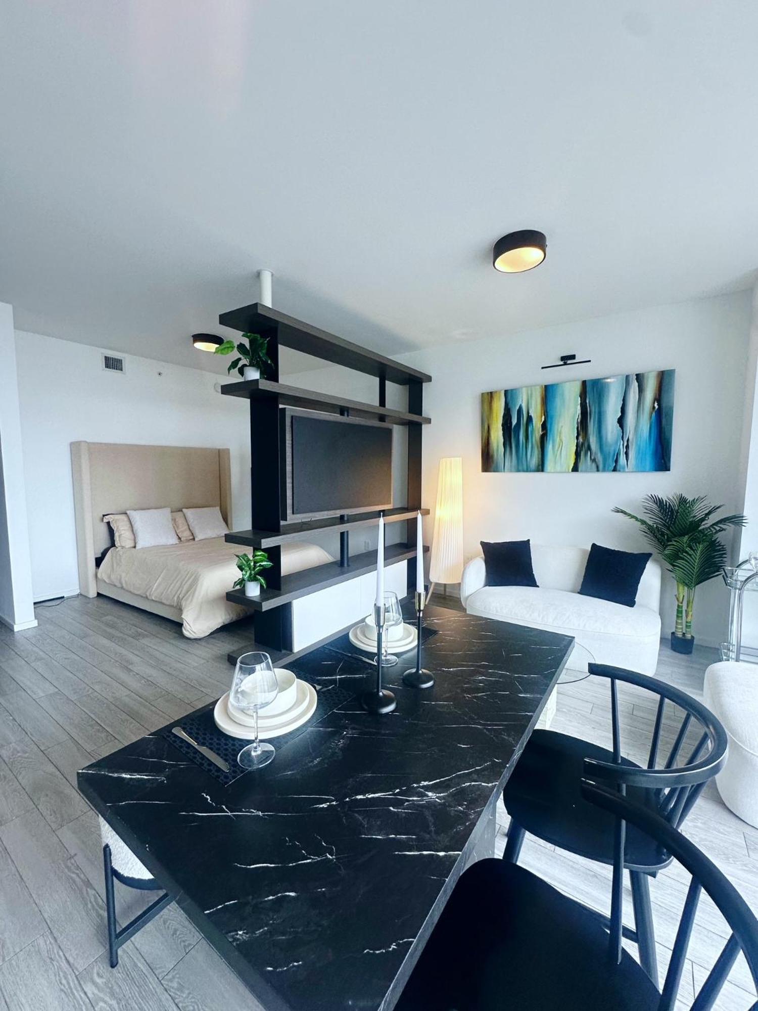 Studio Apartment Balcony