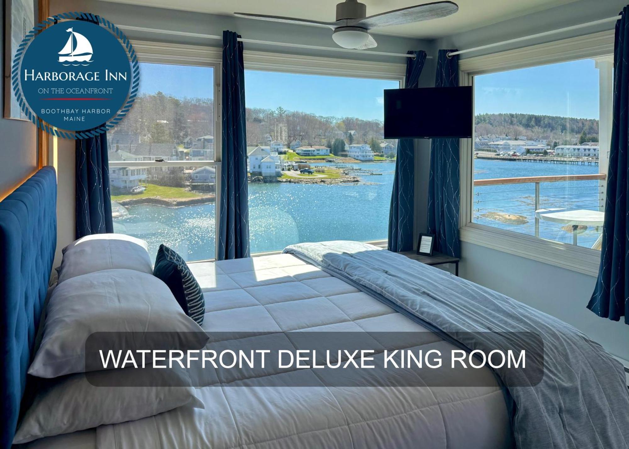 Waterfront Deluxe King Room Balcony