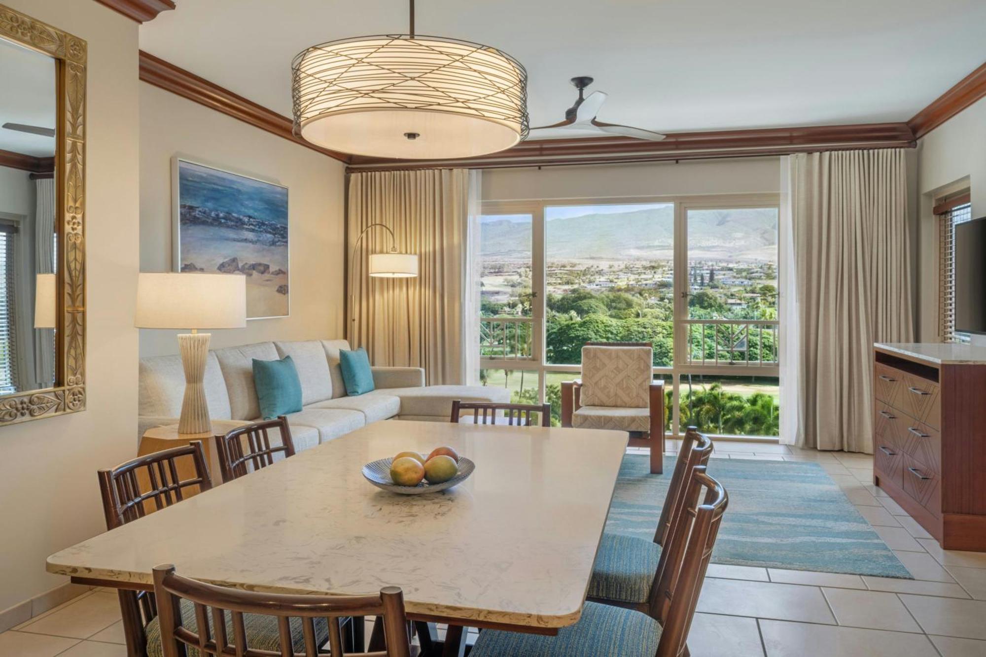 Two-Bedroom Villa Balcony Island View