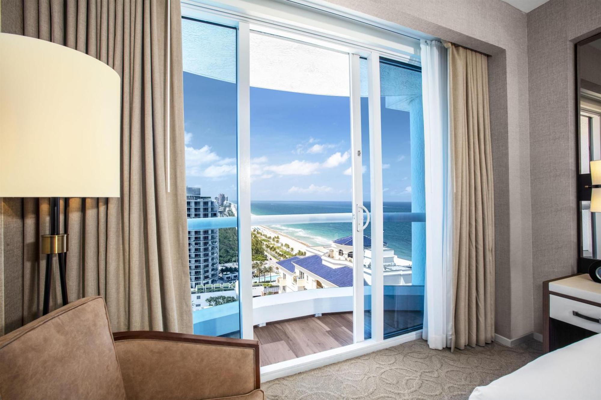 One-Bedroom Suite Partial Ocean View Hearing Access