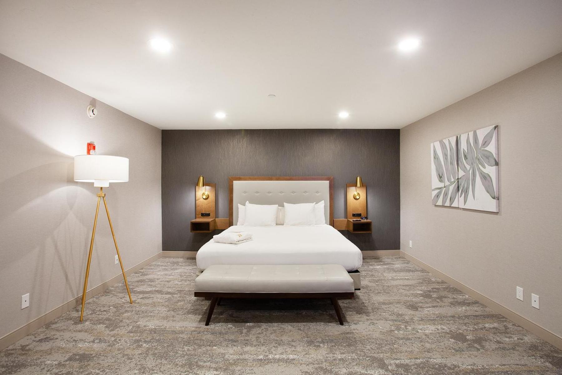 Two-Bedroom King Suite Two King Beds Sofa Bed Spa Bath Living Room Non-Smoking