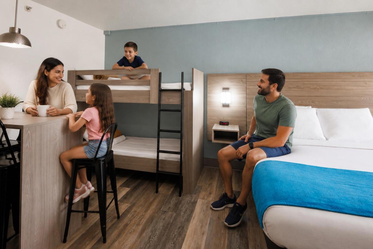 Family King Interior View Newly Renovated