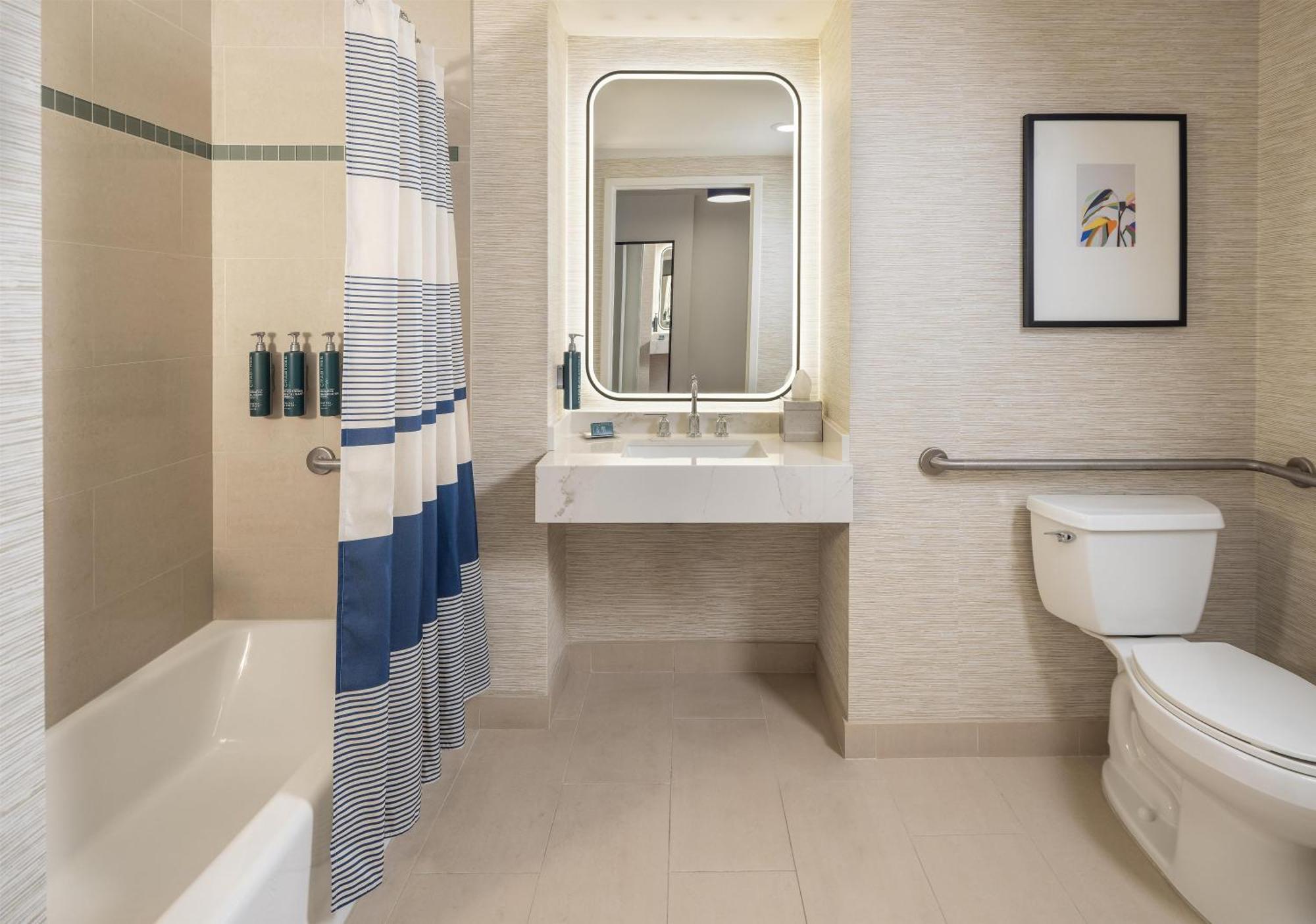 King Room Pool View Mobility Access or Bathtub