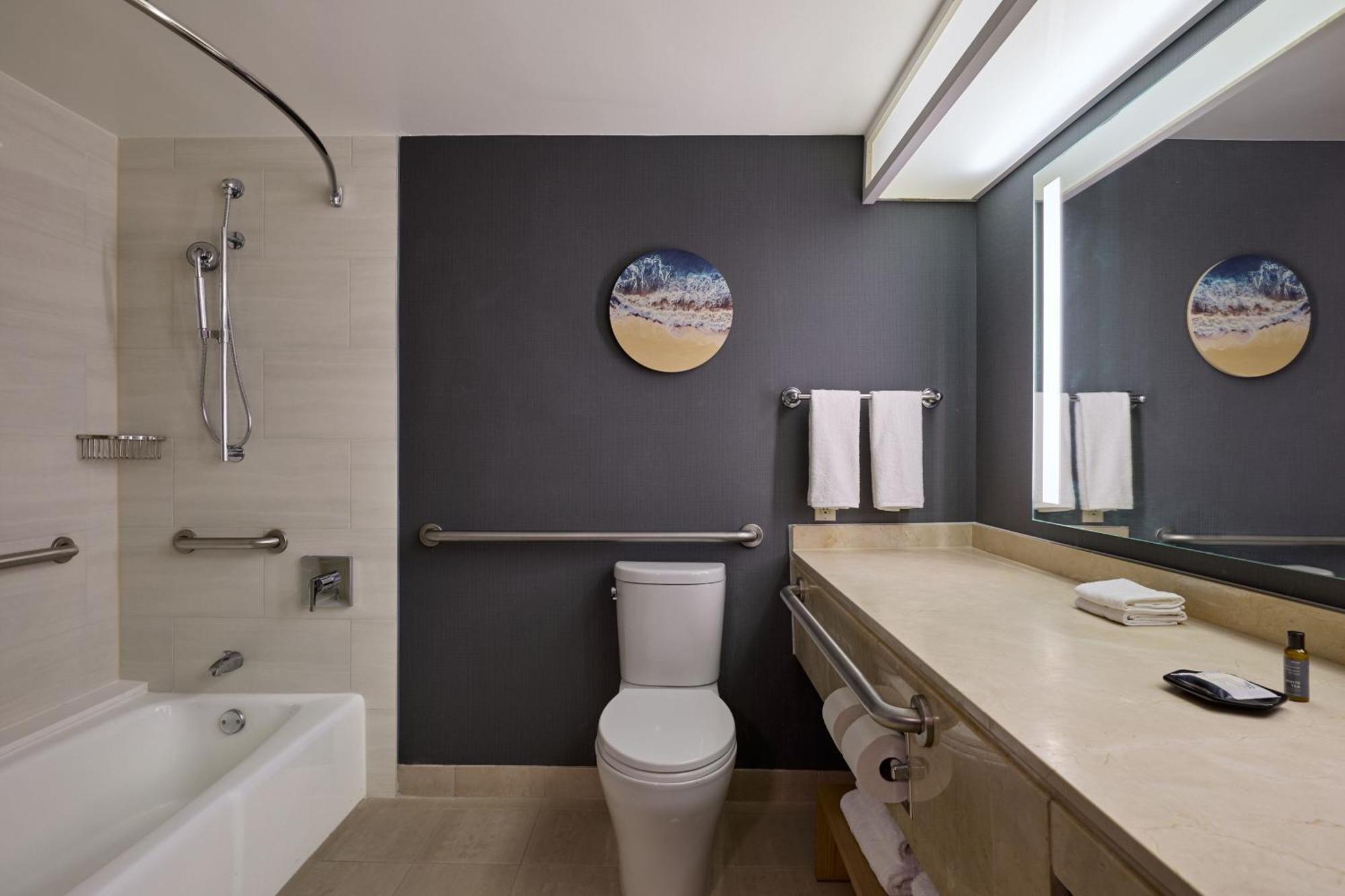Traditional Double Room Two Queen Beds Adapted Tub Mobility Accessible