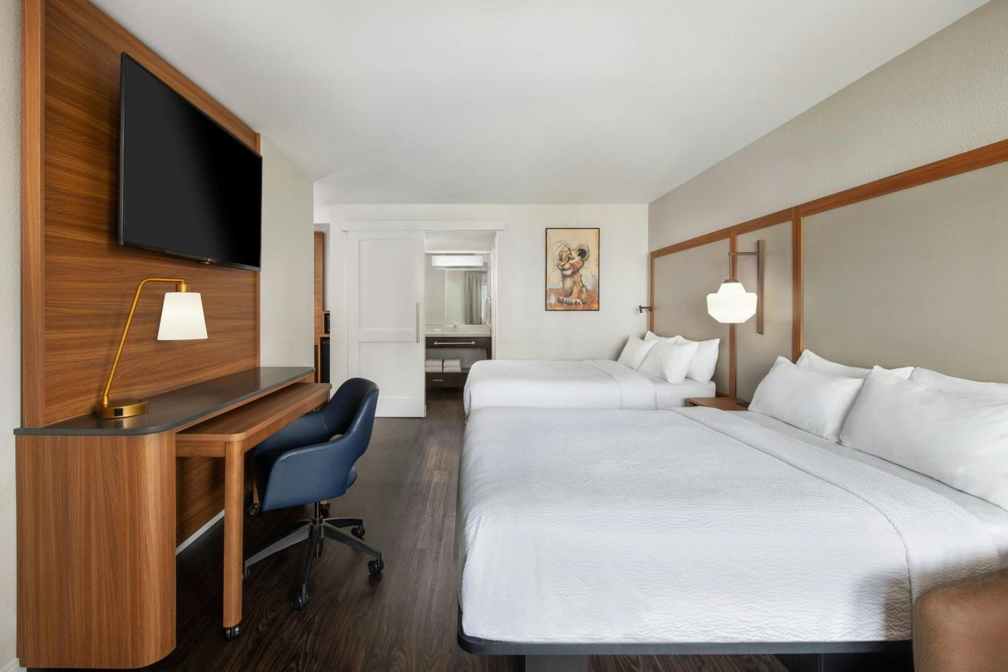 Junior Suite Two Queen Beds Sofa Bed