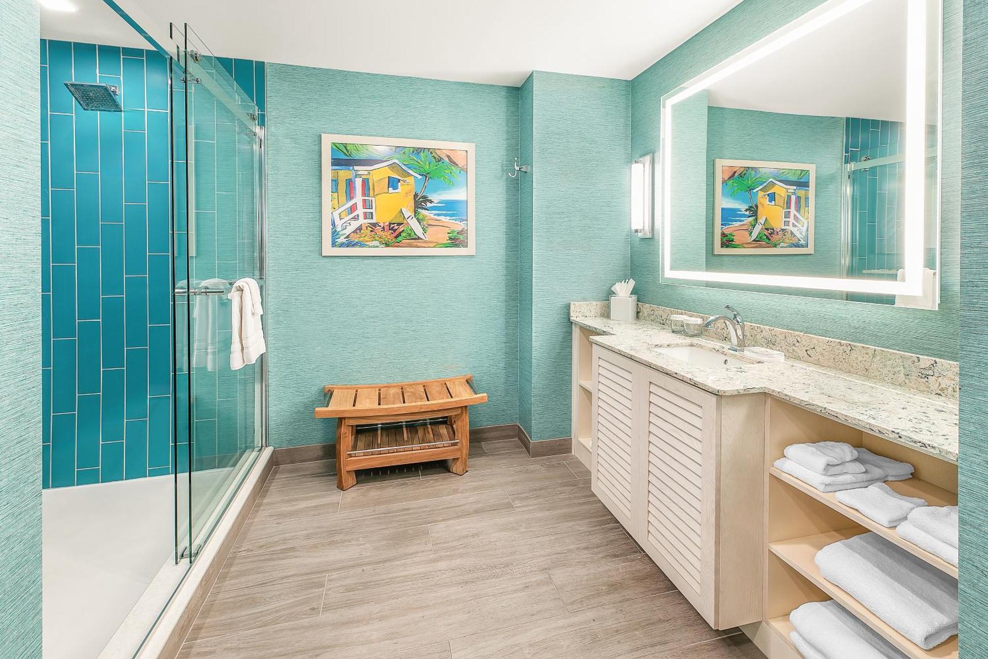 King Pool Facing Guest Room
