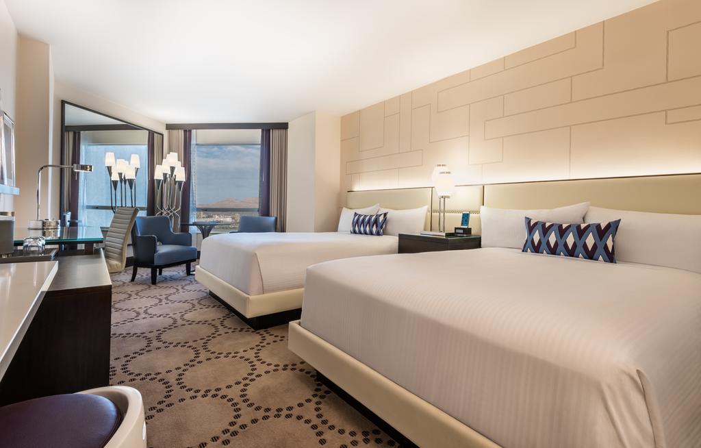 Valley Tower Deluxe Room 2 Queen Beds Non-Smoking Pool View