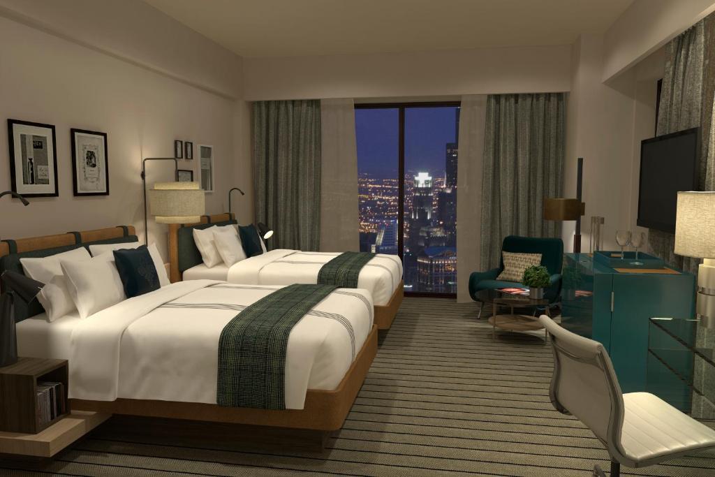 Double Room Two Double Beds