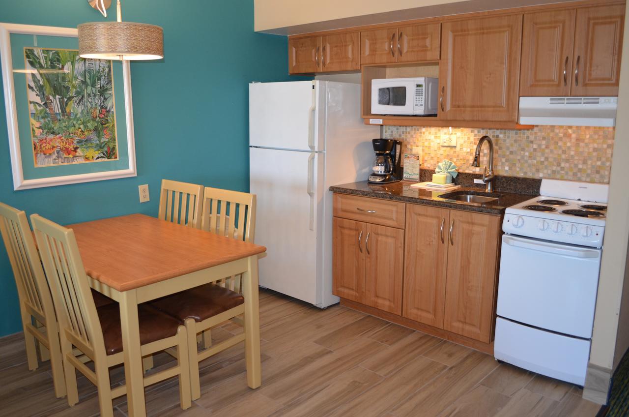 Oceanfront Room Two Queen Beds Disability Access Kitchen