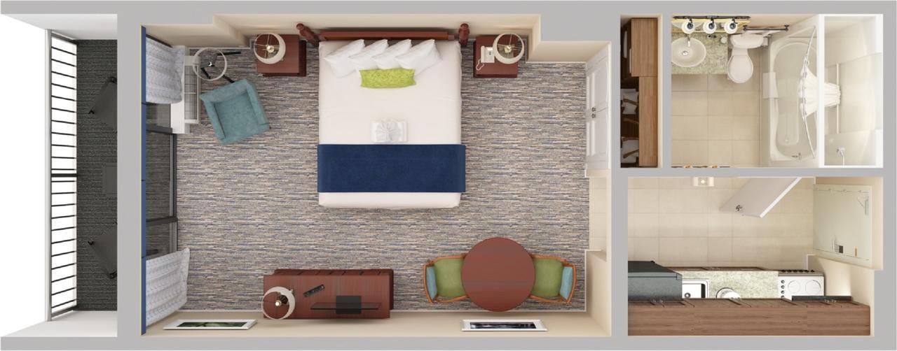 Tower Oceanfront King Room 1 King Bed