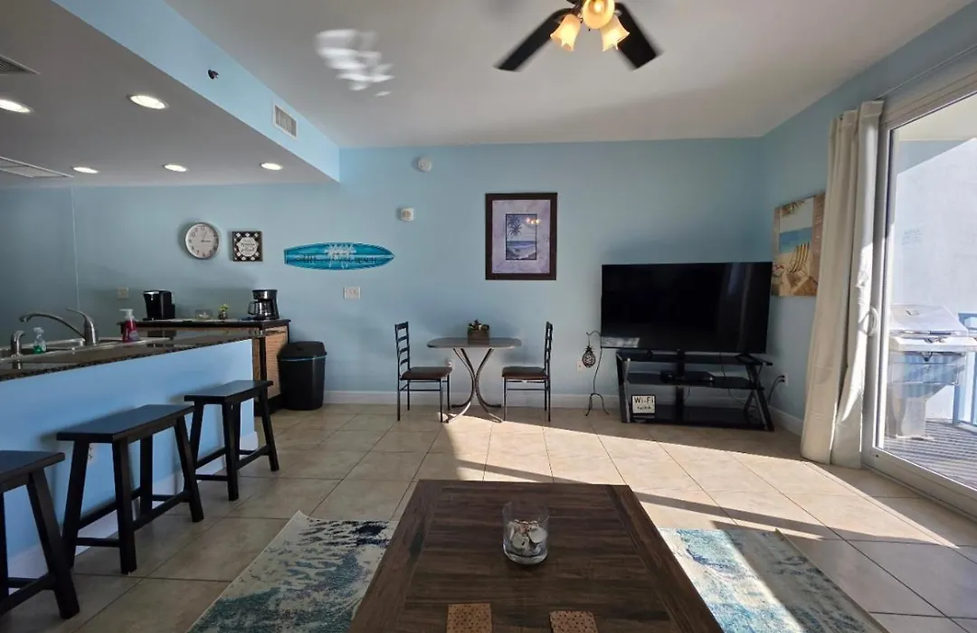 Beautiful Gulf Front Condo With Grill On Balcony-1