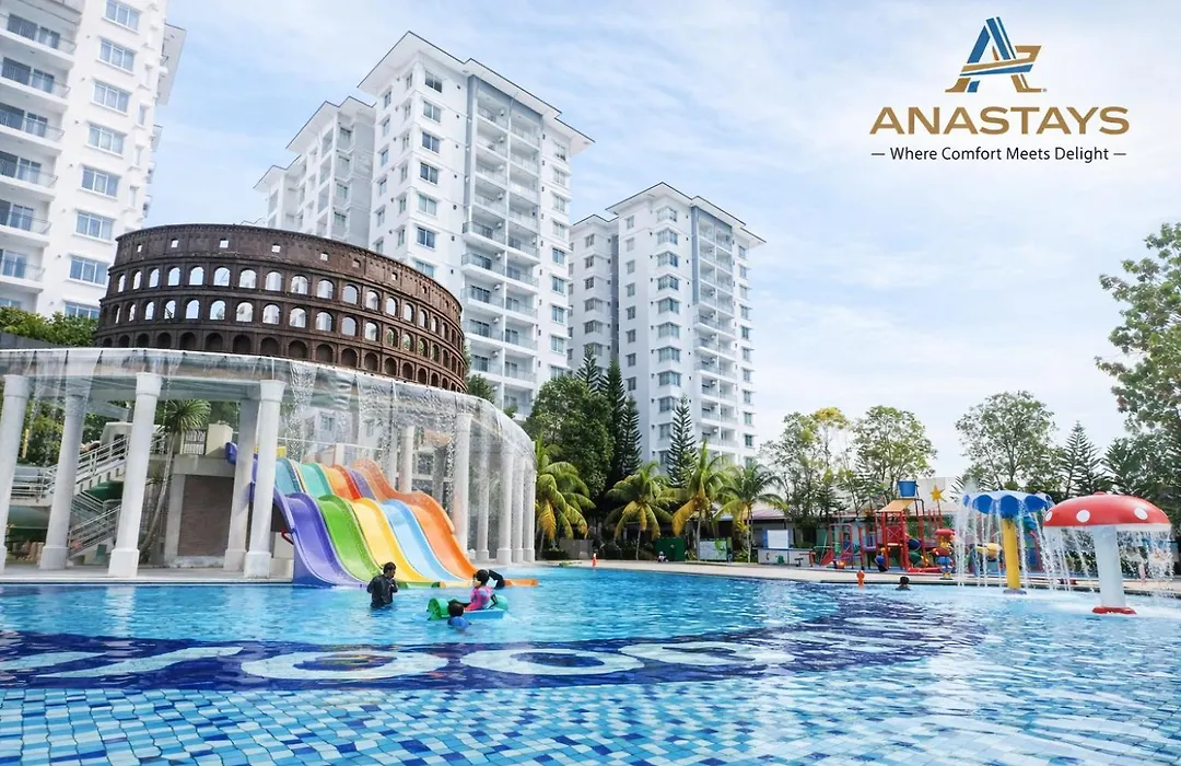 Anastays Premier Suite Studio&Apartment Melaka Waterpark Resort-1