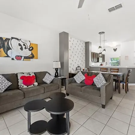 *Private Pool* Disney10Min - Magical Mickey Themed Home-3