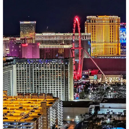 Mgm Signature Top Floor 1 Bedroom 2 Ba Penthouse With Balcony, Strip And Sphere Views-2