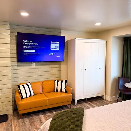 Modern Studio 65 Tv, King Bed, Hot Tub-3