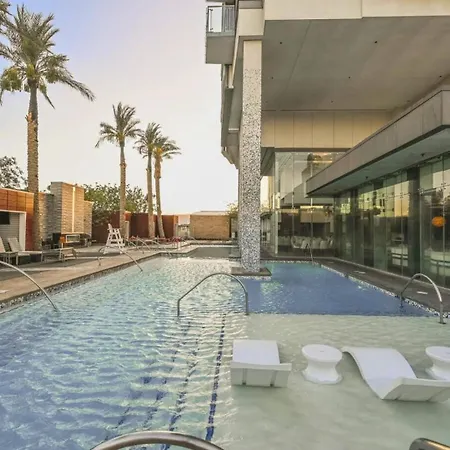 1 Bedroom Balcony Collection Living Room&Jet Tub Bath - StripSuite Palms Place Hotel, Resort&Casino - NO RESORT FEE-3