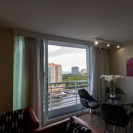 Luxury Waterfront Condo Hilton Hotel Amenities Beach Pool Jacuzzi Jetskis Gym-3
