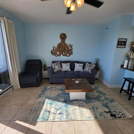 Beautiful Gulf Front Condo With Grill On Balcony-3