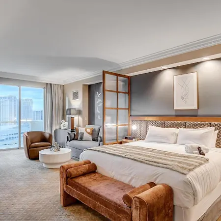 Mgm Signature Luxury Jr Suite With Balcony Strip And Sphere Views-3