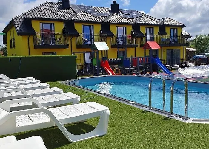 Willa Kwiatano - Plac zabaw&Jacuzzi&Basen&Sauna - Budynek C Grzybowo 