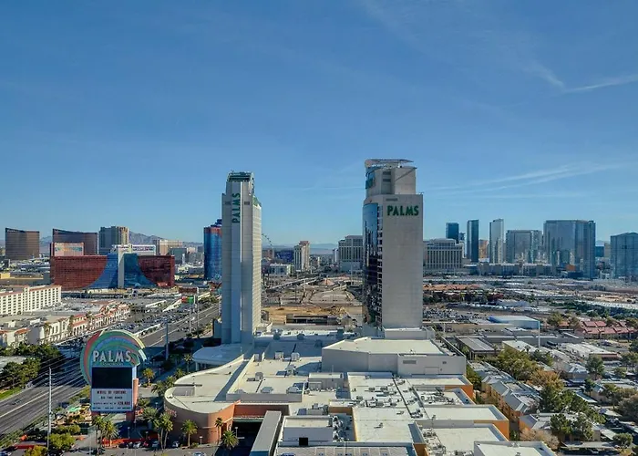 Luxury Studio Strip View No Resort Fee Palms Place Las Vegas