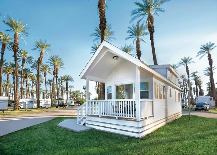 Palm Springs Camping Resort Loft Cabin 1 Palm Desert