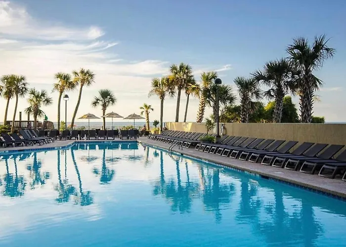 Beachfront, Spacious King Suite With Resort Access, Free Parking! Myrtle Beach