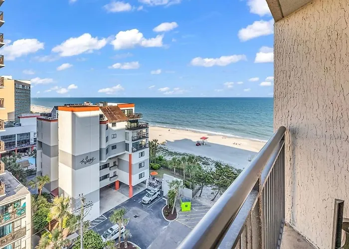Beachfront, Spacious King Suite With Resort Access, Free Parking! Myrtle Beach
