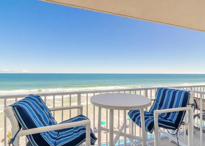 Direct Oceanfront Condo, Daytona Beach, Sleeps 4 - With Pool