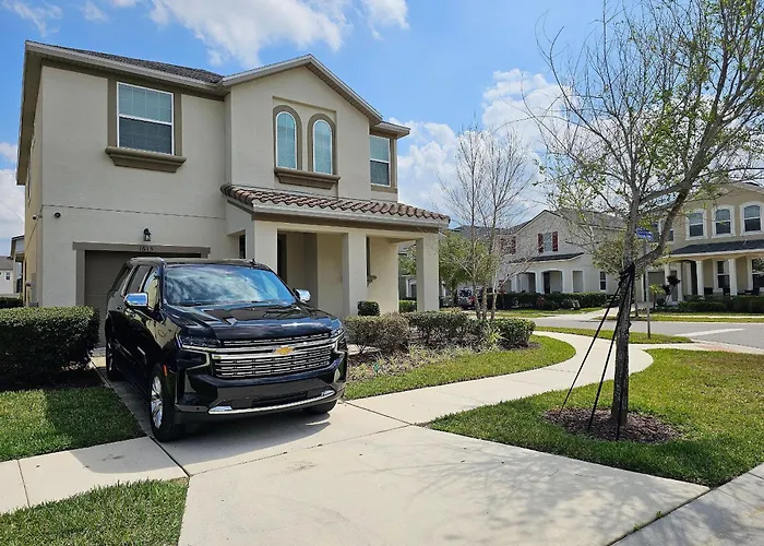 A Melhor Casa No Solara Resort, 15 Min Da Disney Com 4 Quartos, 12 Pessoas 3,5 Banheiros E Jacuzzi E Piscina Privativa. Kissimmee